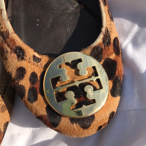 Tory Burch Leopard Flats - Picture 4 of 8